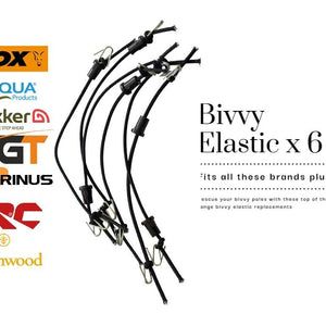 Bivvy Poles Elastic Repair Kit For Cyprinus® Typhoon Bivvy